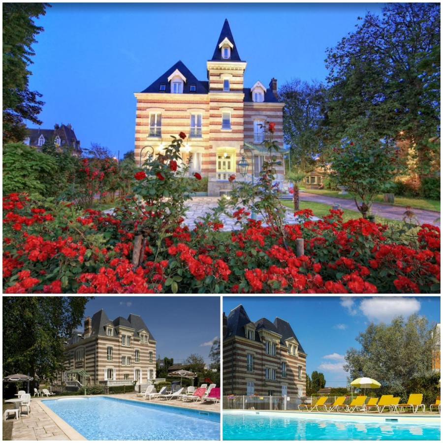 Cosy Appartement Dans Une Villa Avec Piscine, Proche Du Centre Et De La Mer Cabourg Kültér fotó